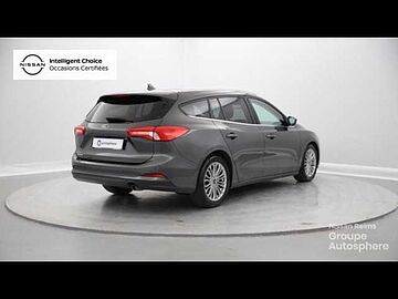 Ford Focus SW 1.0 EcoBoost 125ch Titanium Gris Magnetic