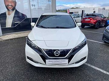 Nissan Leaf 150ch 40kWh N-Connecta 19 Blanc Lunaire