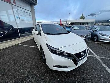 Nissan Leaf 150ch 40kWh N-Connecta 19 Blanc Lunaire