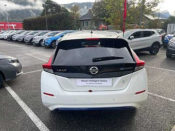 Nissan Leaf 150ch 40kWh N-Connecta 19 Blanc Lunaire
