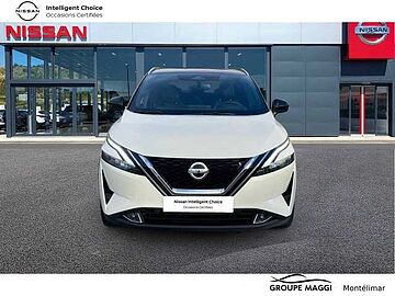 Nissan Qashqai 2021 Qashqai Mild Hybrid 158 ch Xtronic BLANC LUNAIRE TOIT&RETRO NOIR METAL