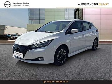 Nissan Leaf 150ch 40kWh Acenta 22 Blanc lunaire - noir met