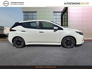 Nissan Leaf 150ch 40kWh Acenta 22 Blanc lunaire - noir met