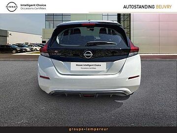 Nissan Leaf 150ch 40kWh Acenta 22 Blanc lunaire - noir met