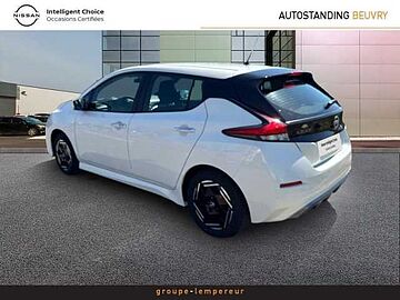 Nissan Leaf 150ch 40kWh Acenta 22 Blanc lunaire - noir met