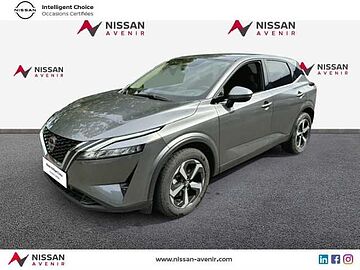 Nissan Qashqai 1.3 Mild Hybrid 158ch N-Connecta Xtronic 2022 Gris Squale Métallisé