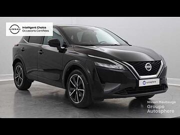 Nissan Qashqai 1.3 Mild Hybrid 140ch N-Style + Roue de secours Noir Métallisé Toit Gris Squale