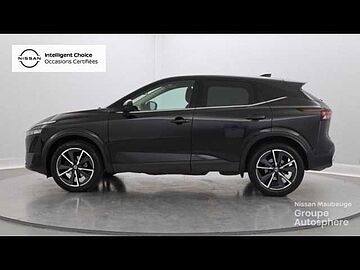 Nissan Qashqai 1.3 Mild Hybrid 140ch N-Style + Roue de secours Noir Métallisé Toit Gris Squale