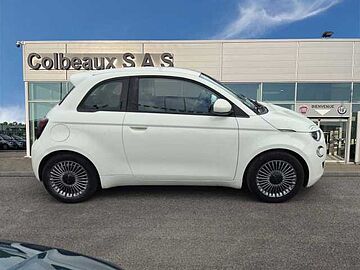 Fiat 500e berline my22 serie 1 step 2 500 e 95 ch BLANC