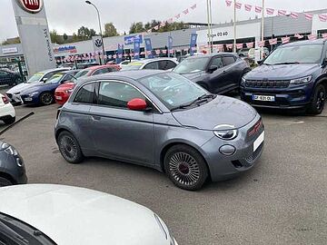 Fiat 500e berline my22 serie 1 step 2 500 e 95 ch GRIS CLAIR