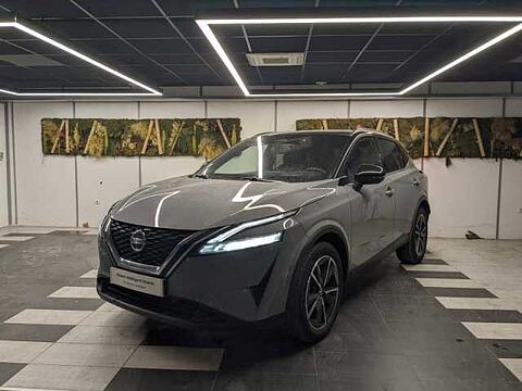 Nissan Qashqai 1.3 Mild Hybrid 158ch Tekna Xtronic Xfub-gris argile toit et retro noir