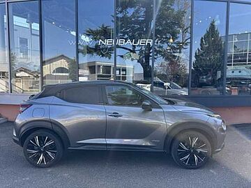 Nissan Juke 1.6 Hybrid 143ch N-Design 2023.5 Gris Squale+Toit Noir Métallisé