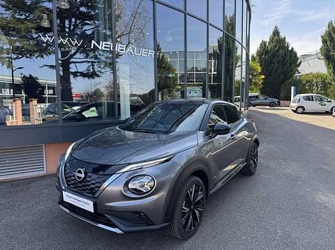 Nissan Juke 1.6 Hybrid 143ch N-Design 2023.5 Gris Squale+Toit Noir Métallisé