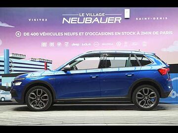 SKODA Kamiq 1.5 TSI 150ch Scoutline DSG7 Euro6d-AP Bleu