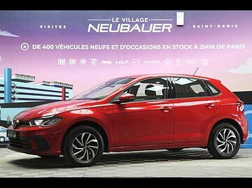 Volkswagen Polo 1.0 TSI 95ch Life Rouge Roi metallisé