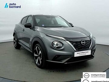 Nissan Juke 1.6 Hybrid 143ch Tekna 2022.5 Gris Squale Métallisé