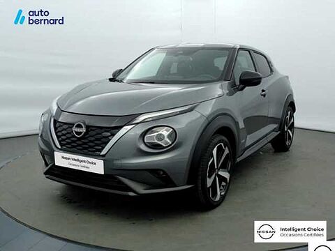 Nissan Juke 1.6 Hybrid 143ch Tekna 2022.5 Gris Squale Métallisé