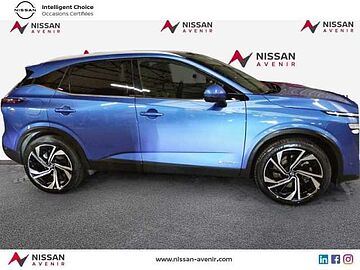Nissan Qashqai e-POWER 190ch Tekna+ 2022 Bleu Magnétique (Spéciale)