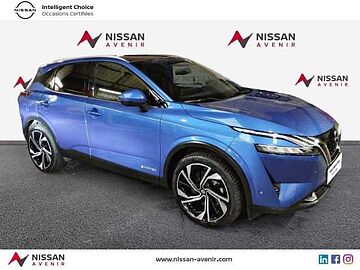 Nissan Qashqai e-POWER 190ch Tekna+ 2022 Bleu Magnétique (Spéciale)