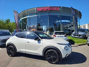 Nissan Juke 1.0 DIG-T 114ch Enigma DCT 2021 Blanc Lunaire+Toit Noir Métallisé