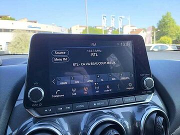 Nissan Juke 1.0 DIG-T 114ch Enigma DCT 2021 Blanc Lunaire+Toit Noir Métallisé