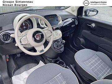 Fiat 500 serie 6 euro 6d 500 1.2 69 ch Eco Pack NOIR