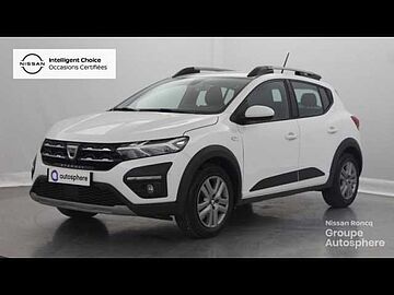 Dacia Sandero 1.0 ECO-G 100ch Stepway Confort Blanc
