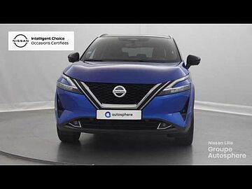 Nissan Qashqai 1.3 Mild Hybrid 158ch Tekna+ Xtronic Bi Ton Bleu Magnétique Toit Noir