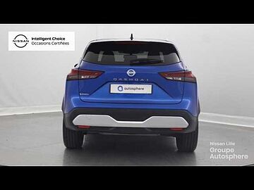 Nissan Qashqai 1.3 Mild Hybrid 158ch Tekna+ Xtronic Bi Ton Bleu Magnétique Toit Noir