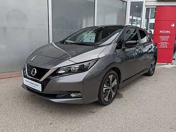 Nissan Leaf 150ch 40kWh 10ème Anniversaire 21 Gris Squale+toit+rétros Noir