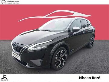 Nissan Qashqai e-POWER 190ch Tekna+ 2022 Noir Métallisé Toit Gris Squale