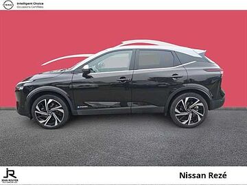 Nissan Qashqai e-POWER 190ch Tekna+ 2022 Noir Métallisé Toit Gris Squale