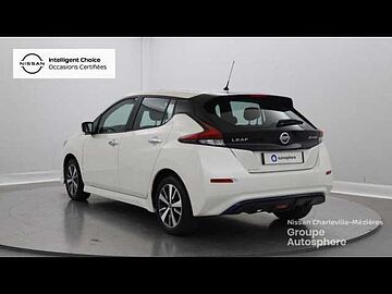 Nissan Leaf 150ch 40kWh Acenta 21.5 Blanc Lunaire
