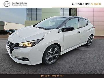 Nissan Leaf 150ch 40kWh N-Connecta 21 Blanc lunaire bi-ton noir
