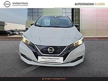 Nissan Leaf 150ch 40kWh N-Connecta 21 Blanc lunaire bi-ton noir
