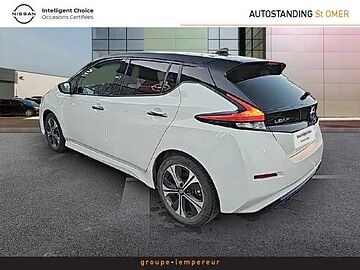 Nissan Leaf 150ch 40kWh N-Connecta 21 Blanc lunaire bi-ton noir